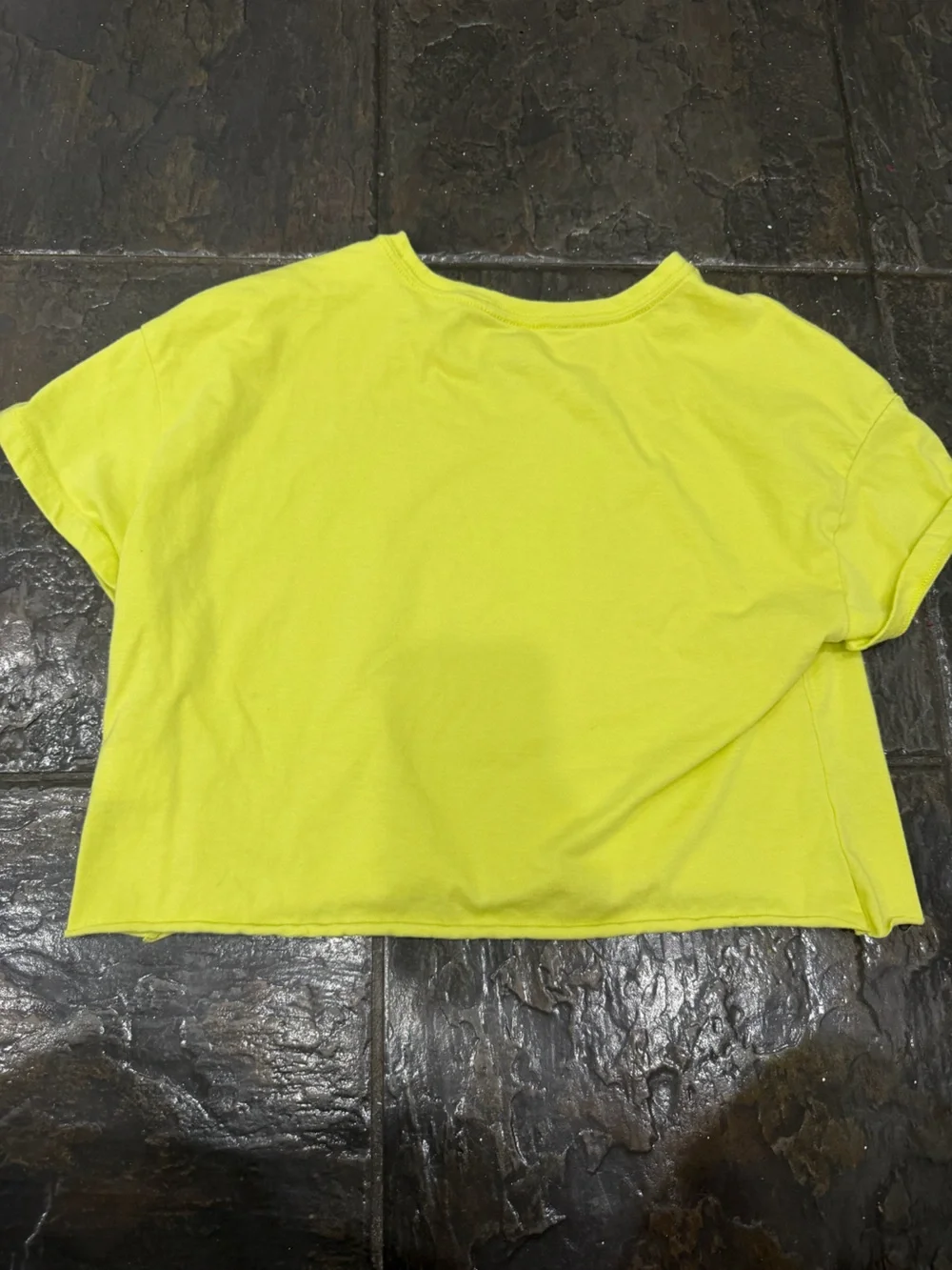 Old Navy Disney Minnie Mouse Stay Cool Graphic Crop Tee Girls XL 14-16